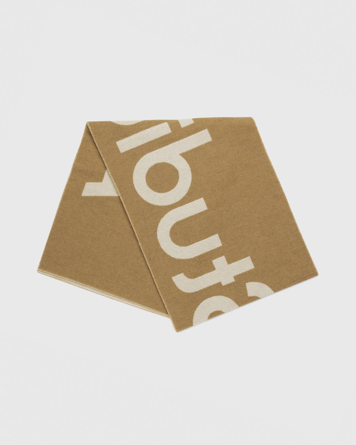 Acne Studios – Toronto Logo Scarf Brown - Scarves - Brown - Image 4