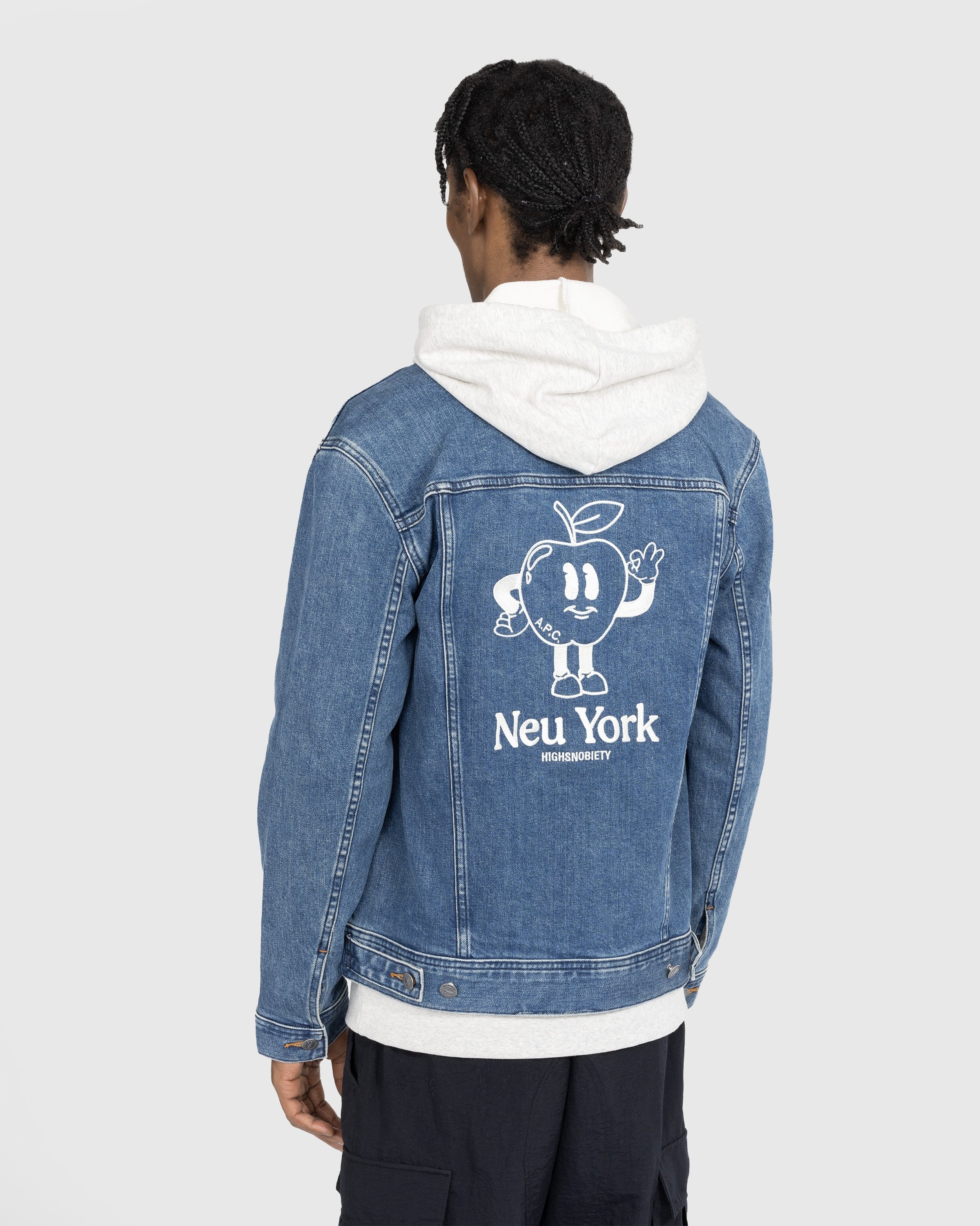 A.P.C. x Highsnobiety – Neu York Jean Jacket Blue - Outerwear - Blue - Image 4