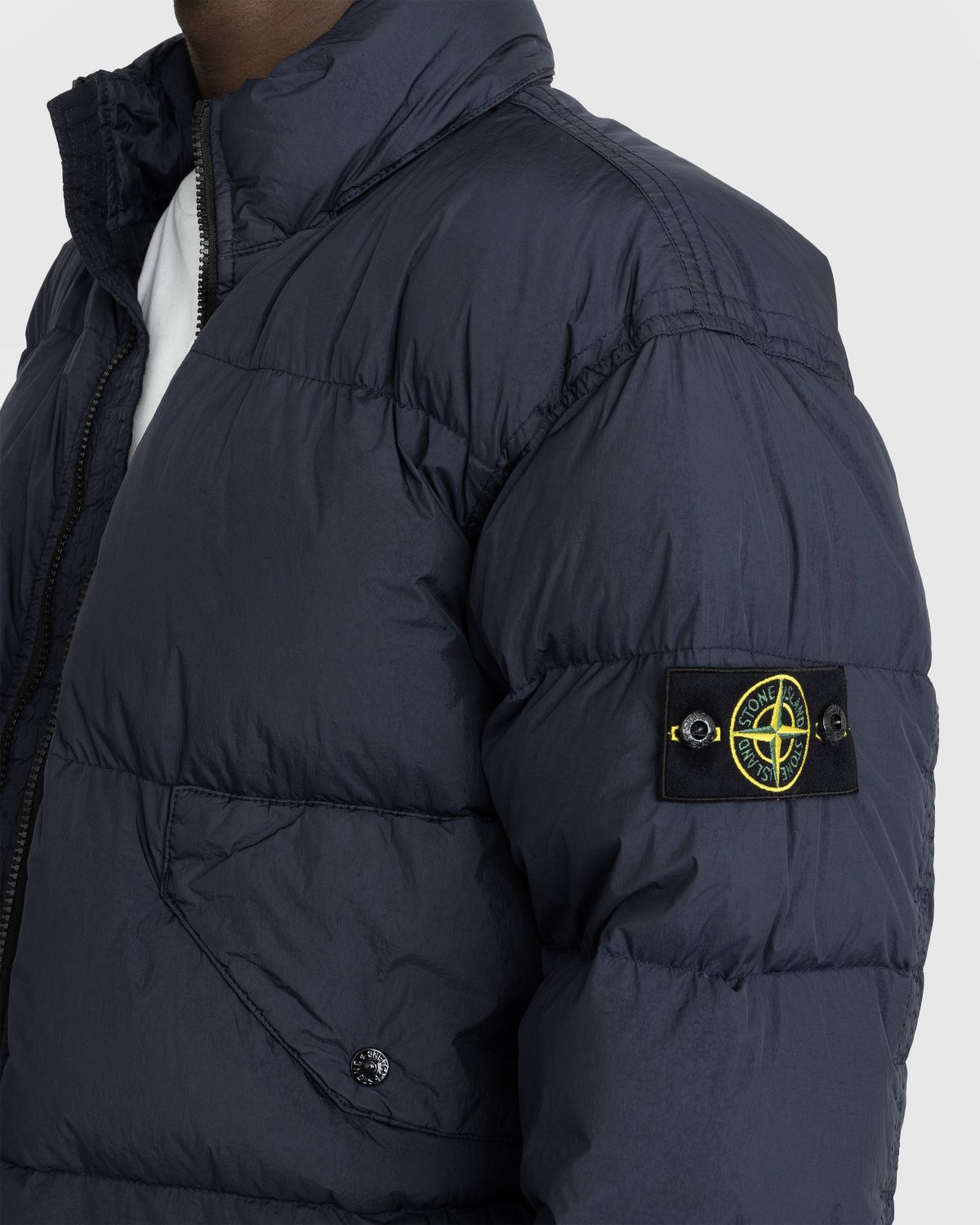 Stone island shop navy parka