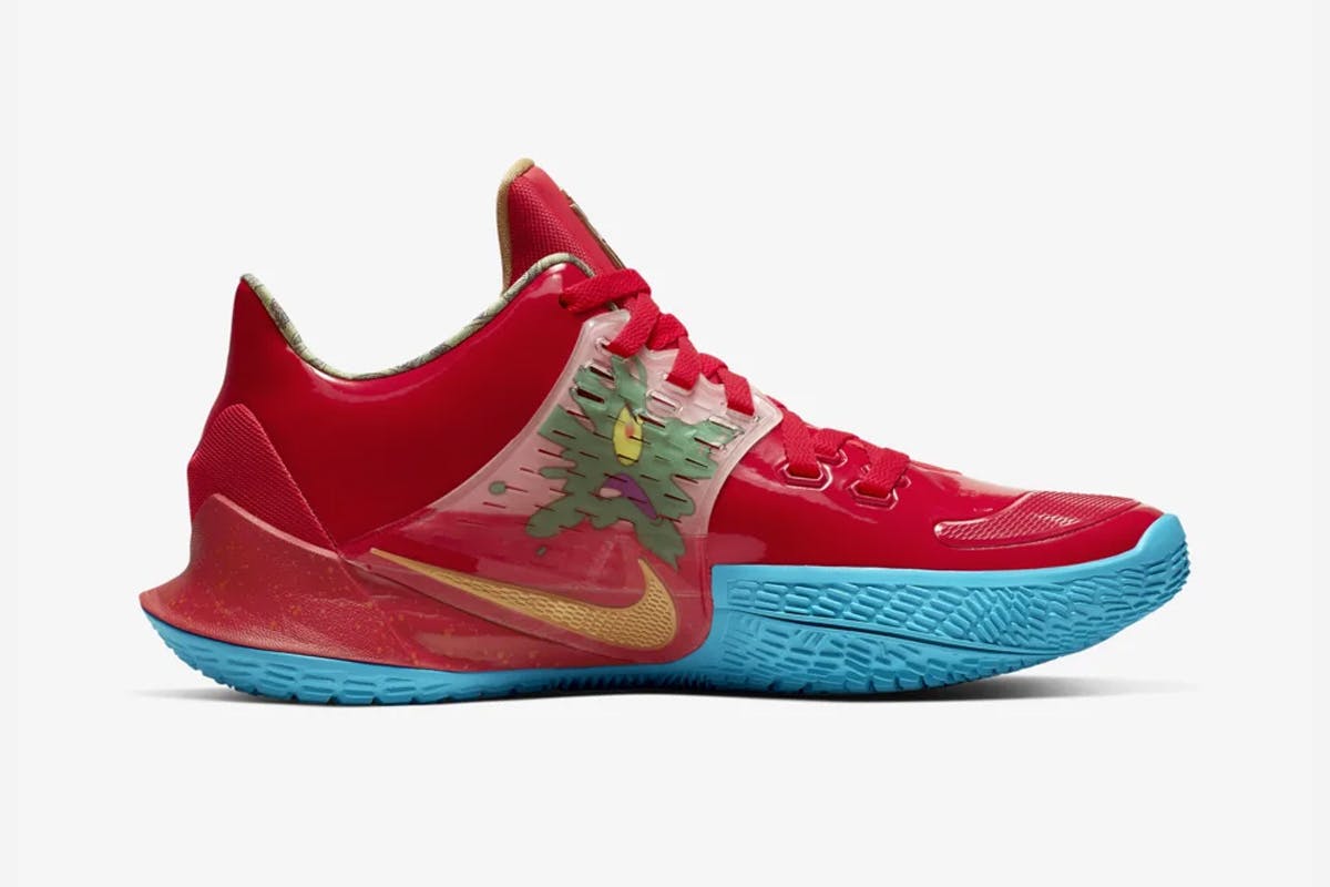New kyrie irving shoes spongebob clearance