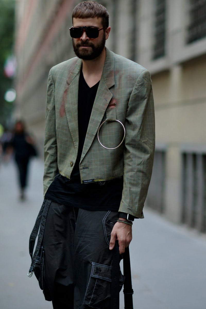 milan fashion week street style special13 Tailoring ss19