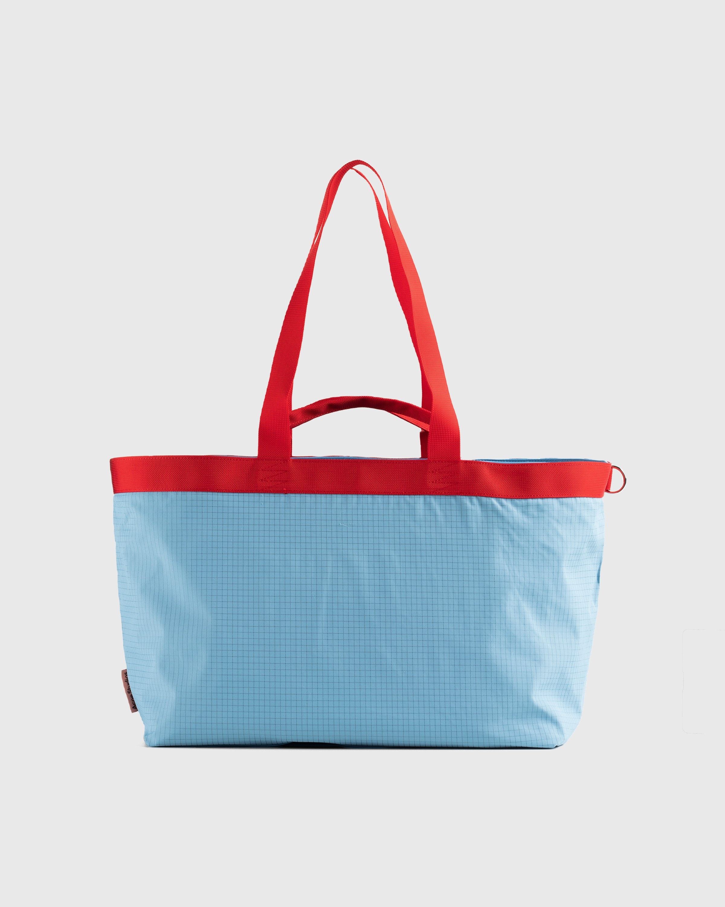 Acne Studios – Large Nylon Tote Bag Blue - Bags - Blue - Image 2