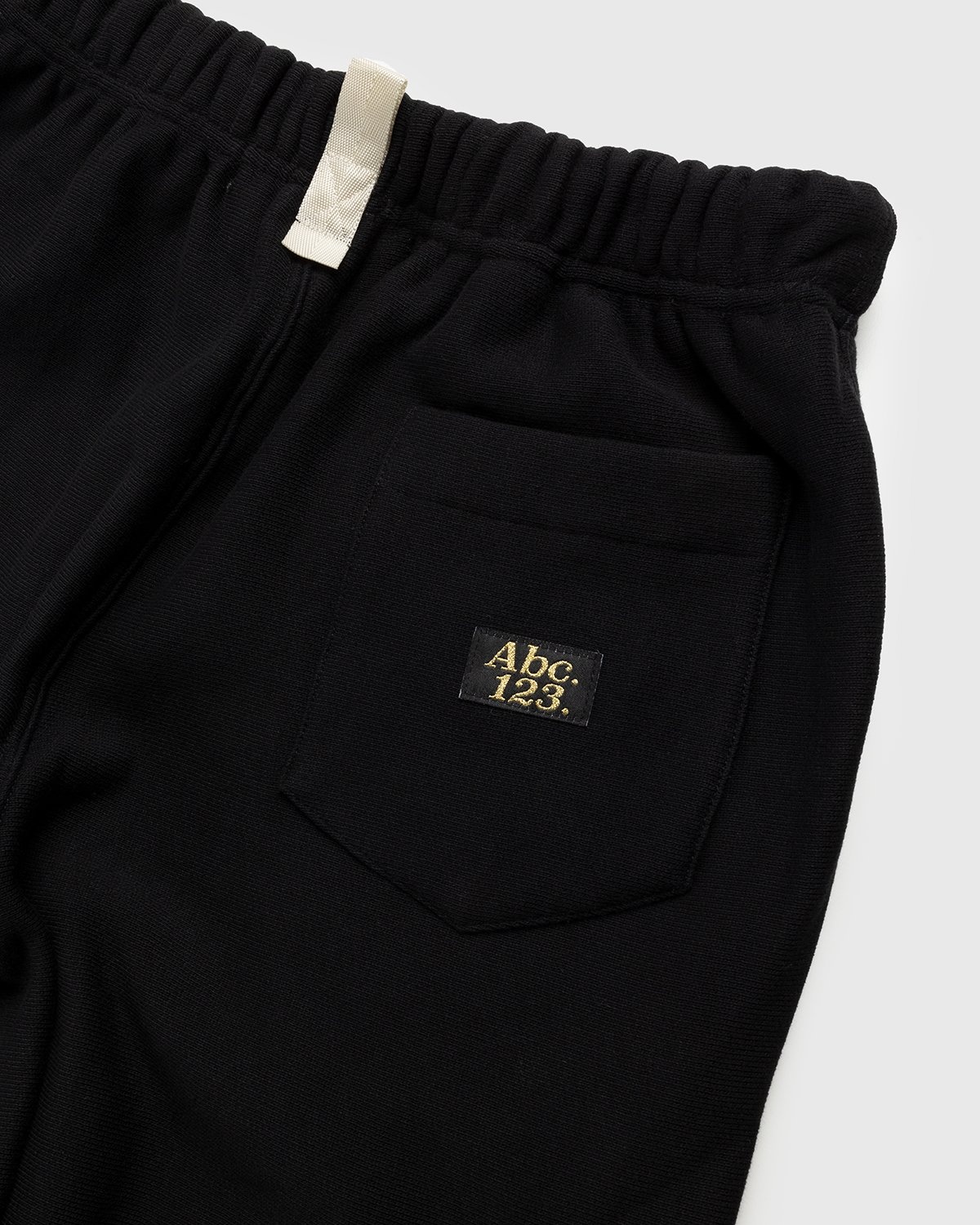 Abc. – French Terry Sweatpants Anthracite - Pants - Black - Image 7