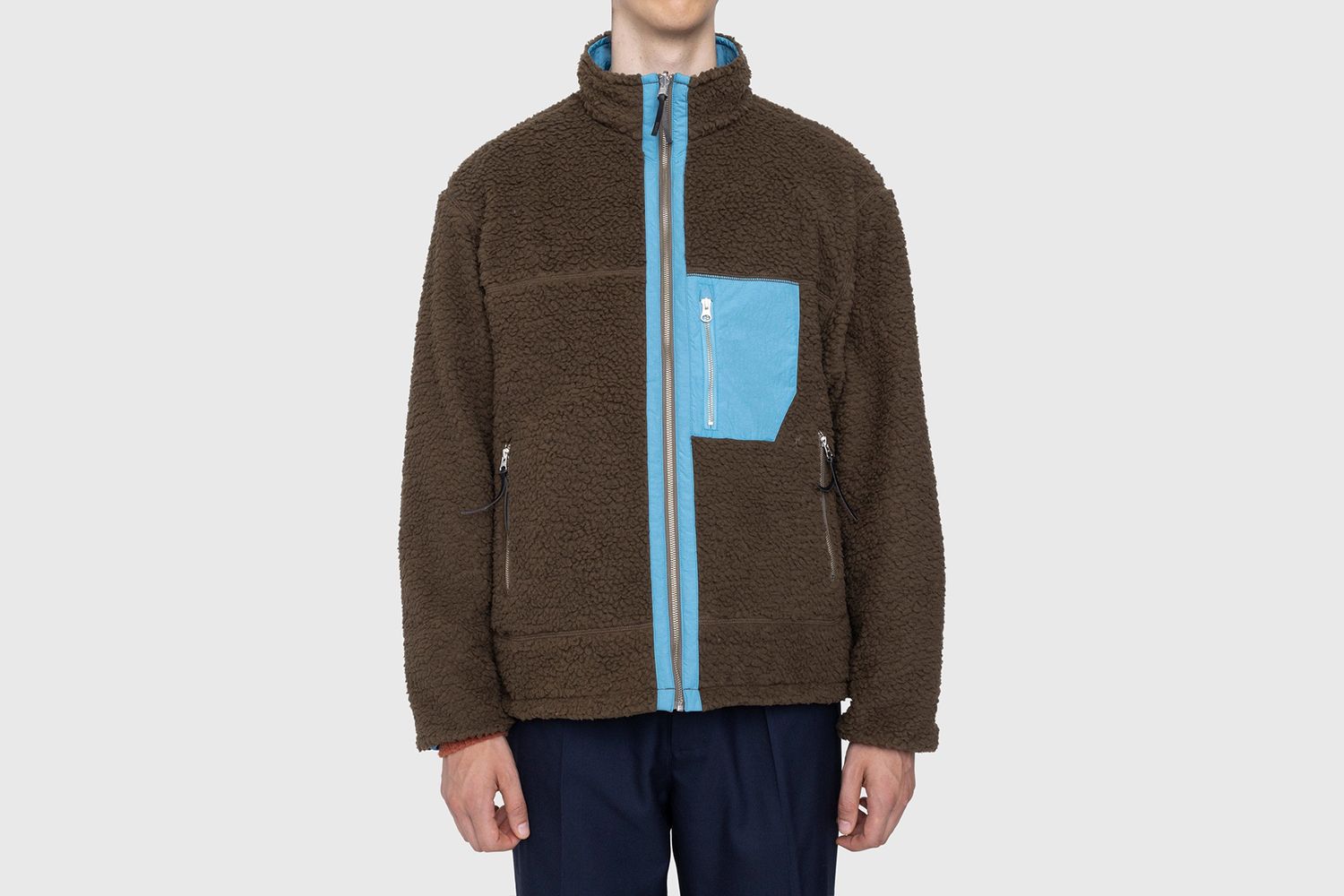 Reversible Polar Fleece Zip Jacket