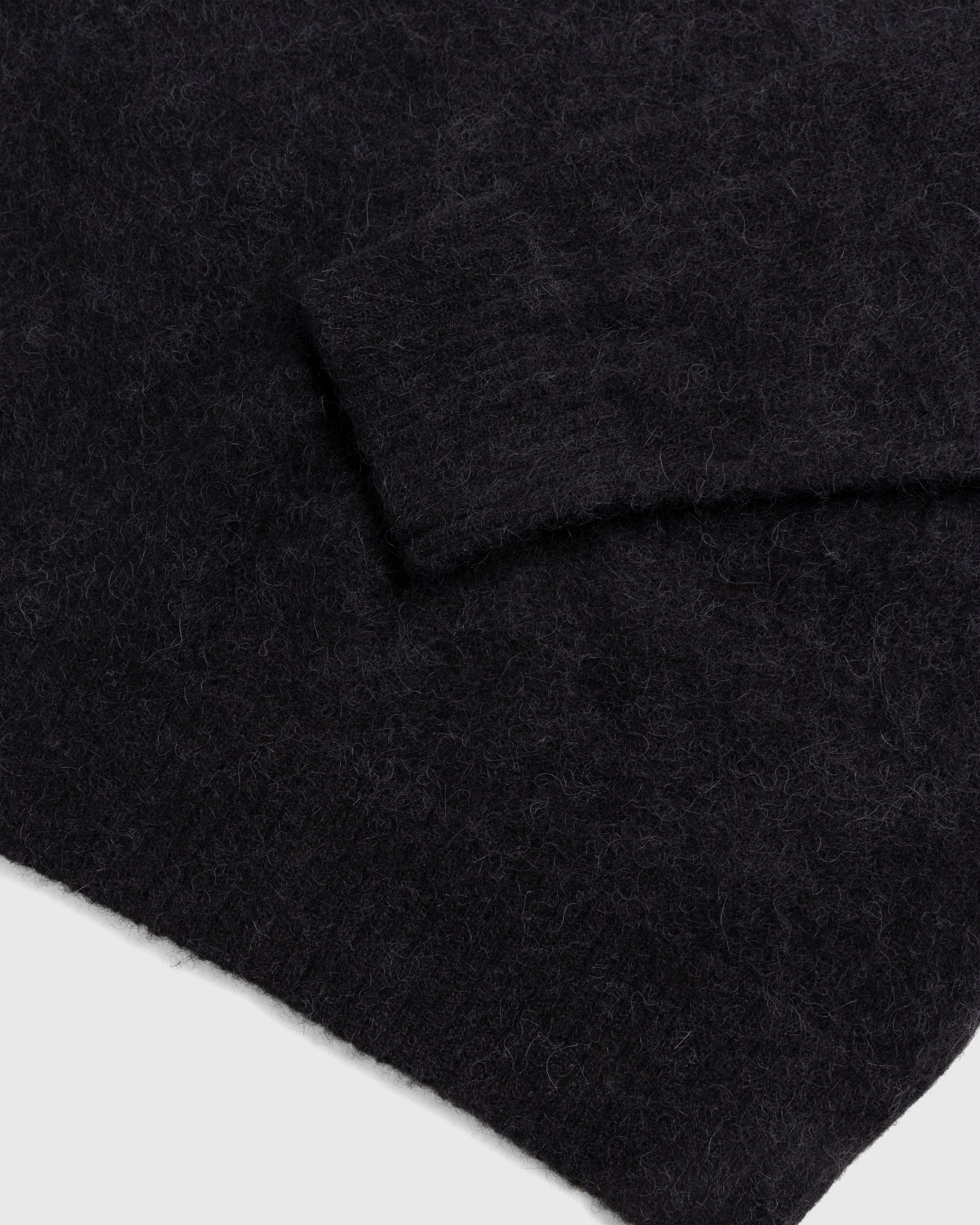 Highsnobiety – Alpaca Sweater Black - Crewnecks - Black - Image 4