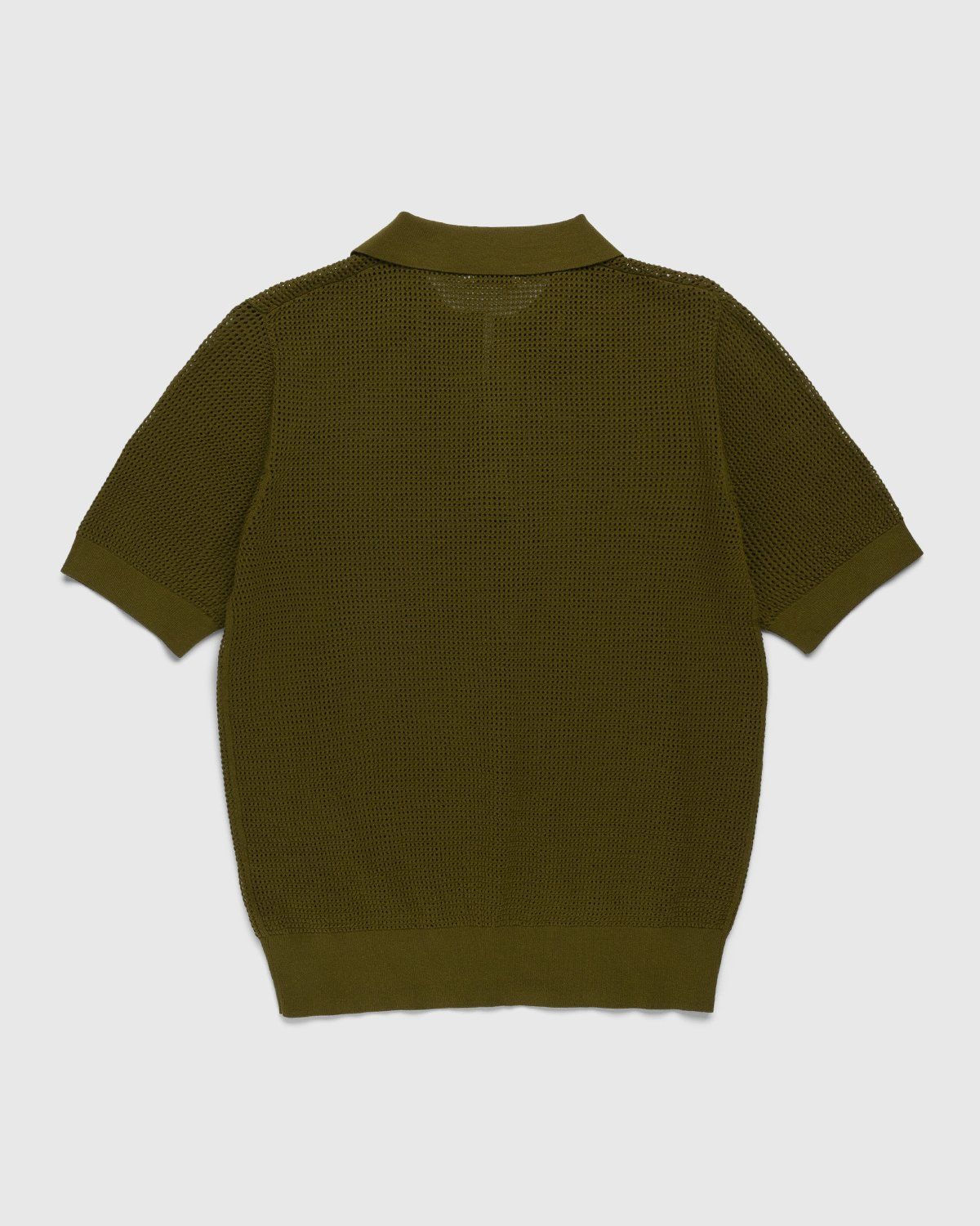 Dries van Noten – Jael Polo Shirt Olive - Shirts - Green - Image 2