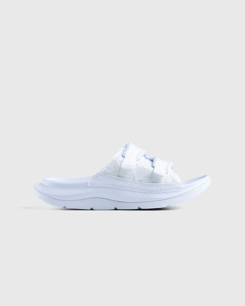 HOKA – Ora Luxe Recovery Slide White