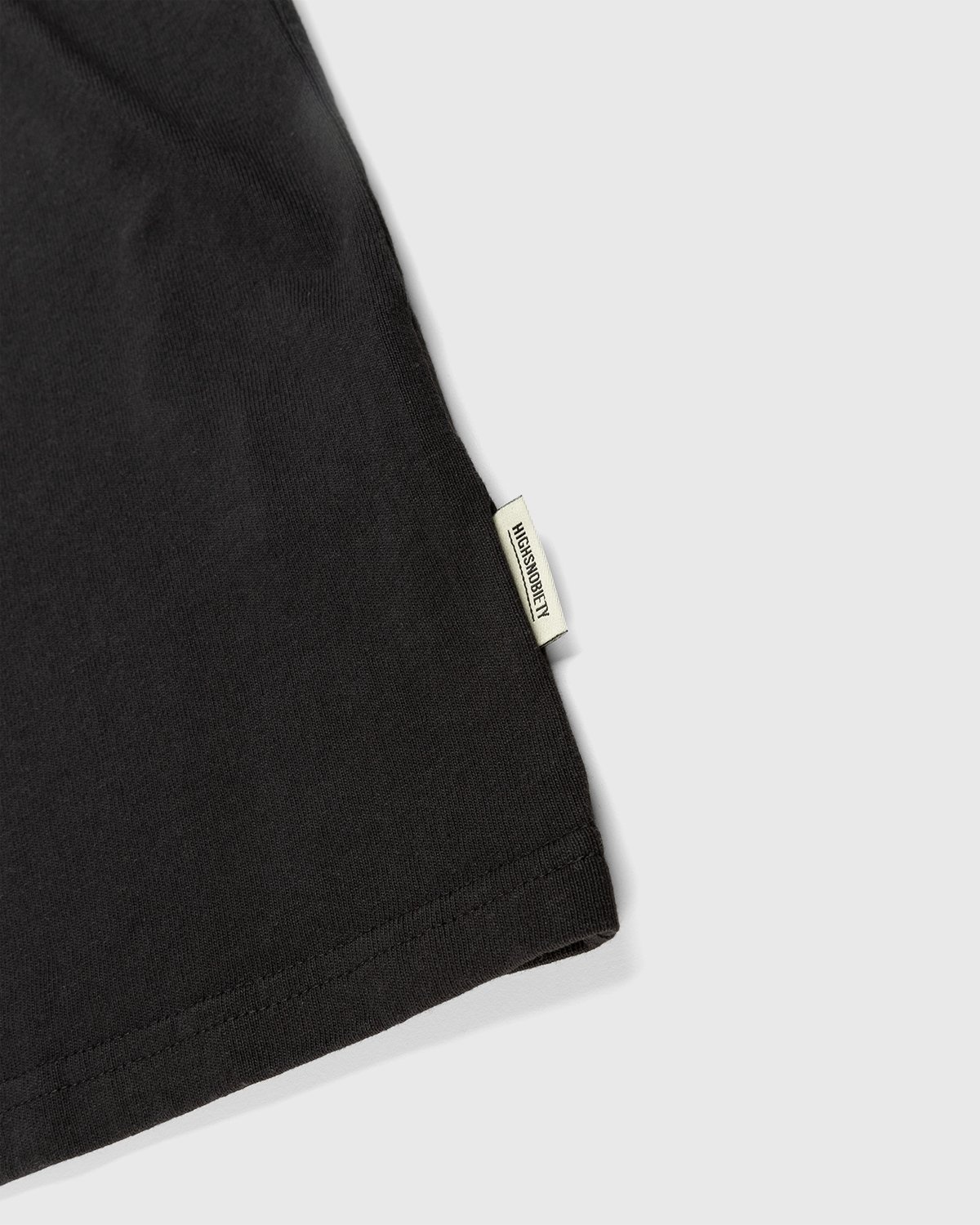 Highsnobiety – Logo T-Shirt Black - T-shirts - Black - Image 4