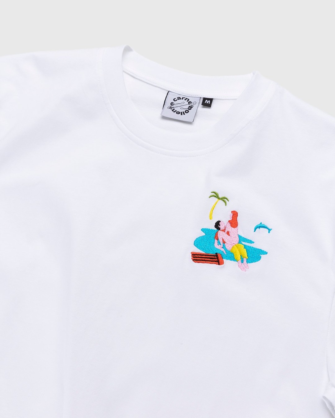 Carne Bollente – Baise sur la Plage T-Shirt White - Tops - White - Image 3