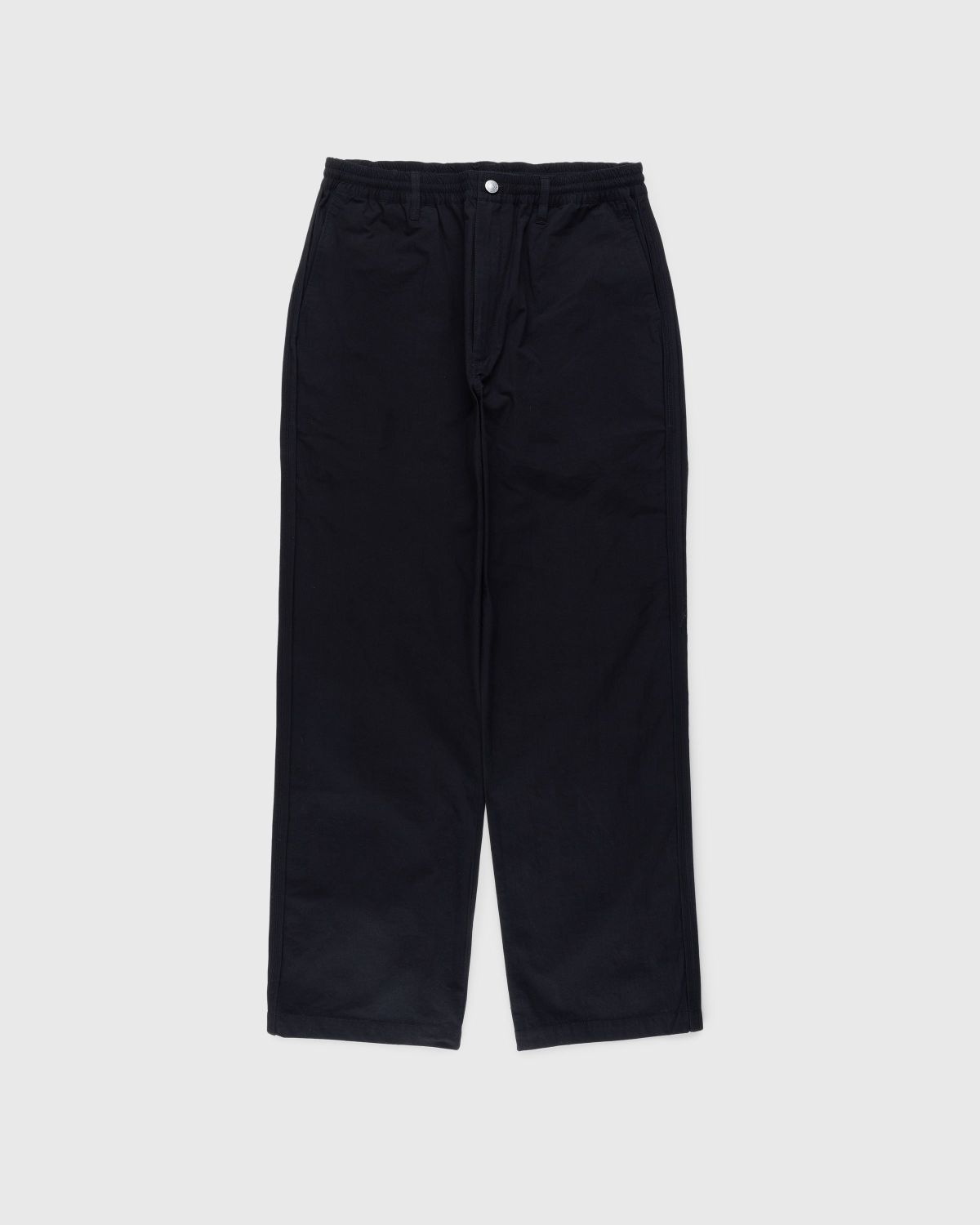 Highsnobiety HS05 – Reverse Piping Elastic Trouser Black - Pants - Black - Image 1