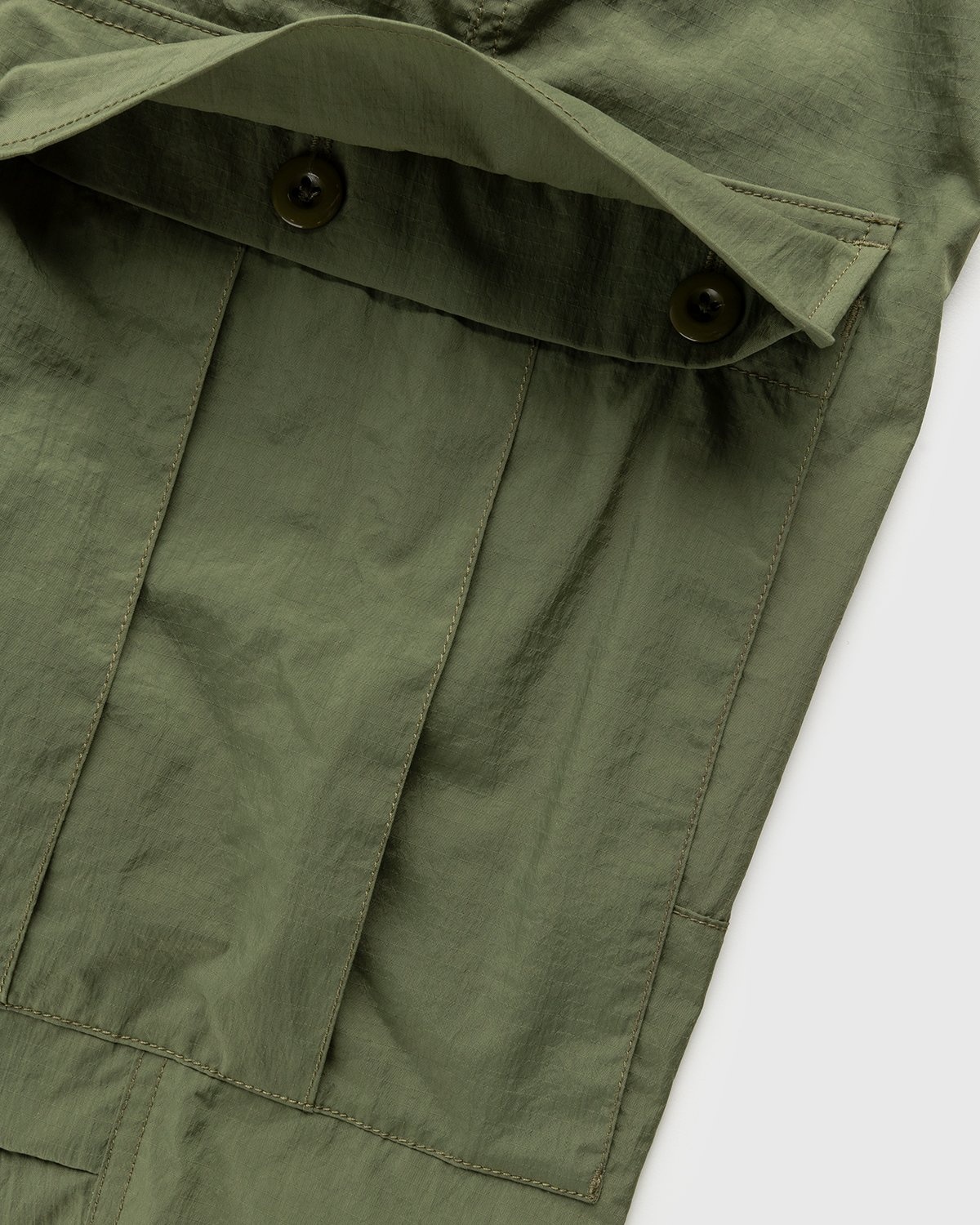 Highsnobiety – Water-Resistant Ripstop Cargo Pants Khaki - Pants - Green - Image 6