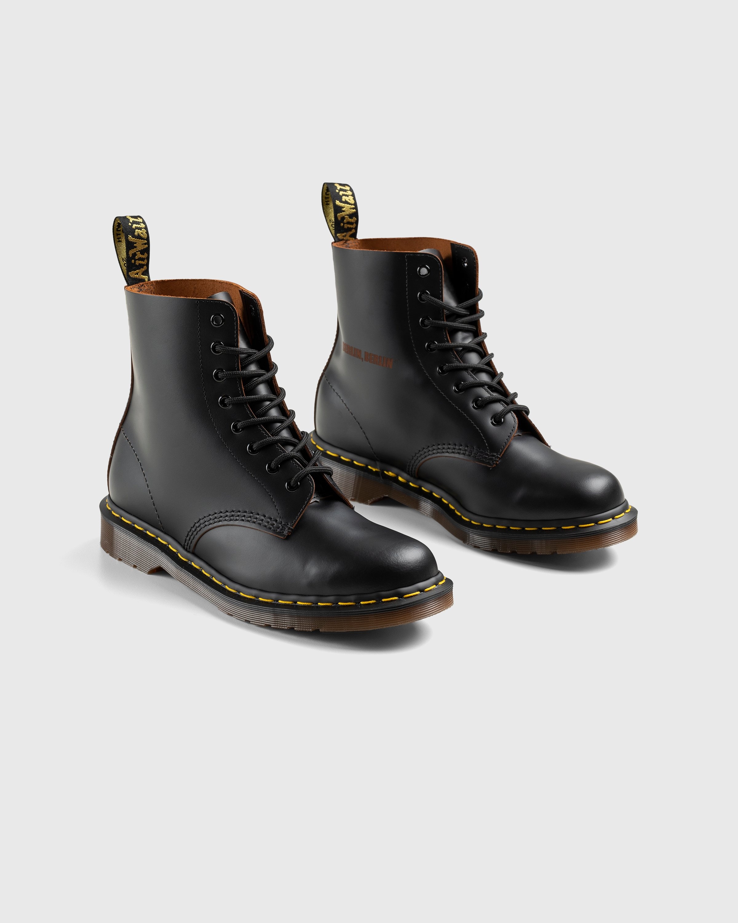 Dr. Martens x Highsnobiety – 1460 Vintage BERLIN, BERLIN 3 Black - Laced Up Boots - Black - Image 3