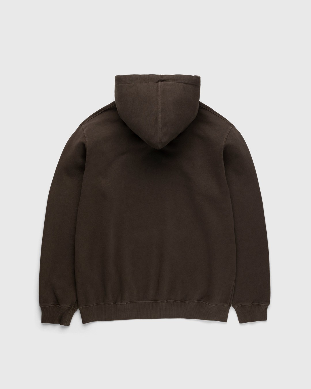 Gramicci – One Point Hooded Sweatshirt Brown Pigment - Sweats - Brown - Image 2
