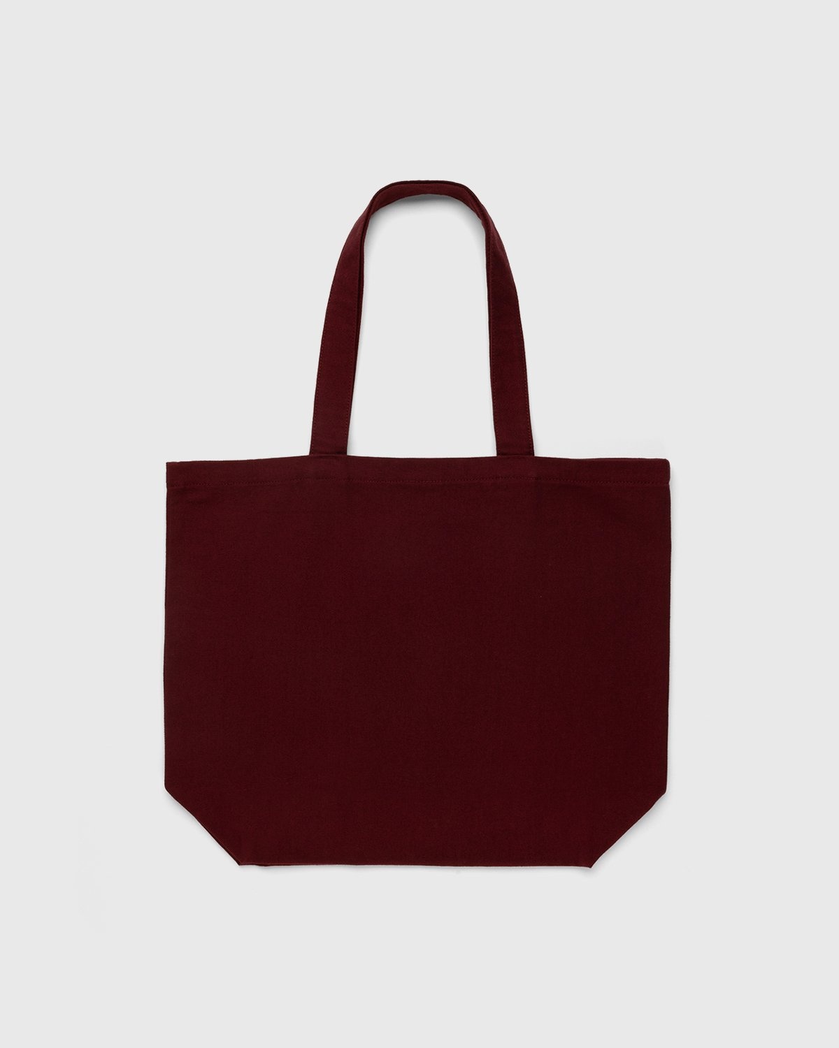 Highsnobiety – HS Sports Logo Tote Bag Bordeaux - Bags - Red - Image 2