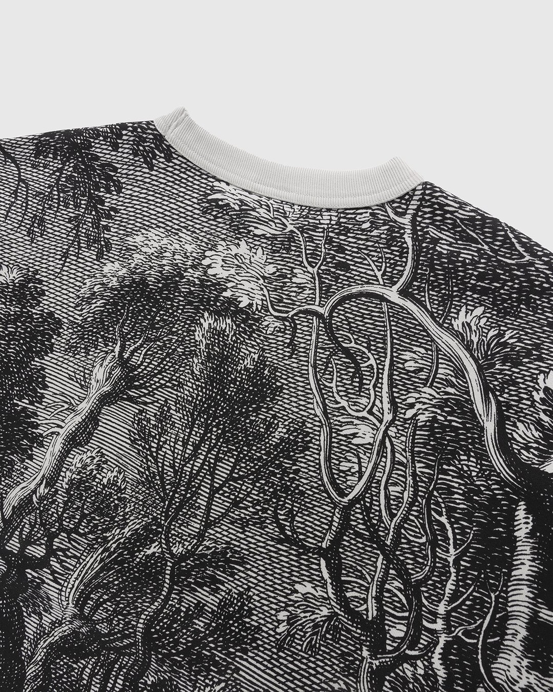 Dries van Noten – Hax Graphic Crewneck Cement - Sweats - Grey - Image 3