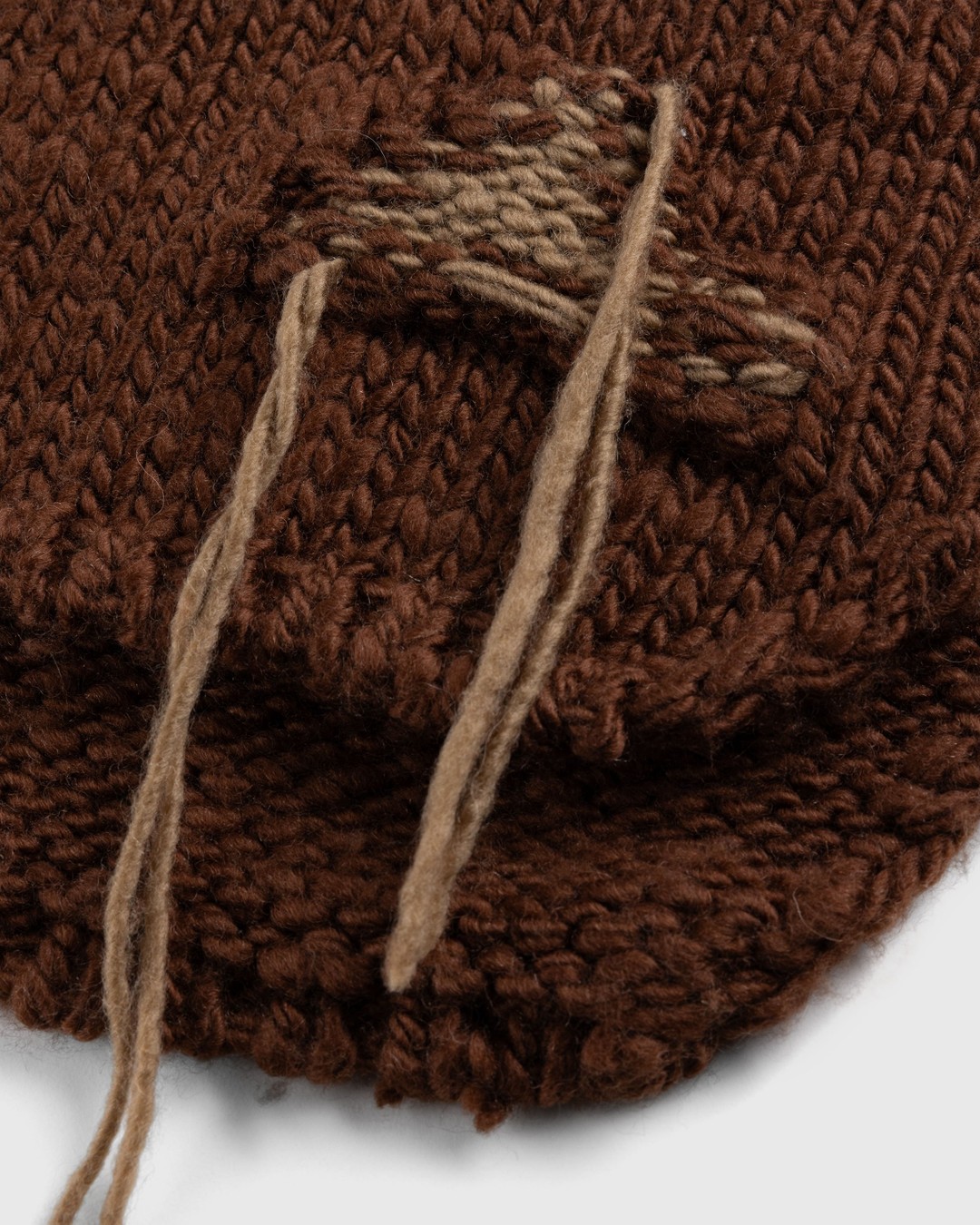 ROA – Wool Neck Gaiter Brown - Scarves - Brown - Image 4