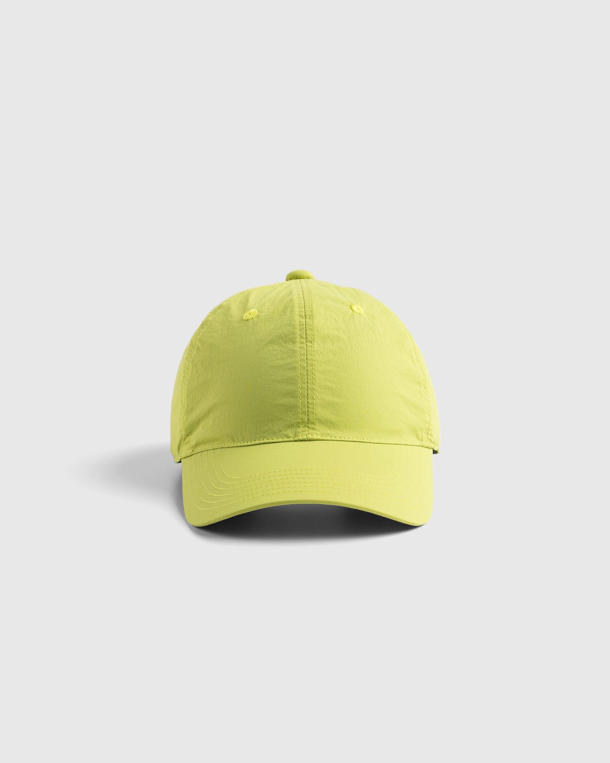 Highsnobiety – Nylon Ball Cap Lime - Hats - Green - Image 2
