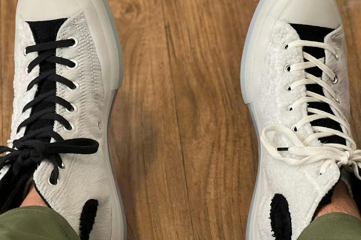 CLOT Teases New Fuzzy "Panda" Converse Chuck 70s Shoes - Vimarsana News