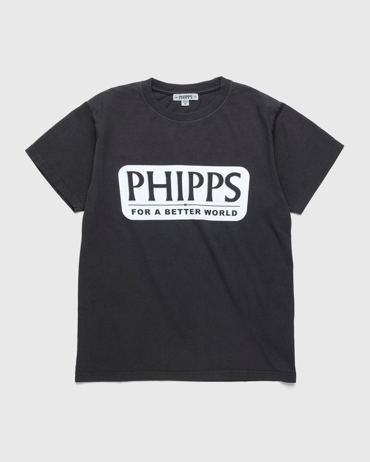 Phipps – Classic Logo T-Shirt Black - Tops - Black - Image 1