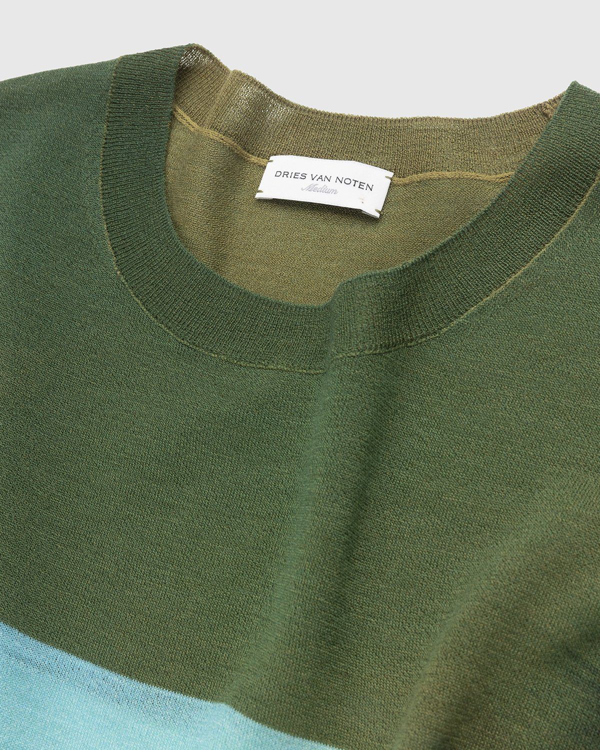 Dries van Noten – Jendrik Merino Sweater Dessin - Knitwear - Multi - Image 3
