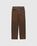 Panelled Straight-Leg Jeans Brown