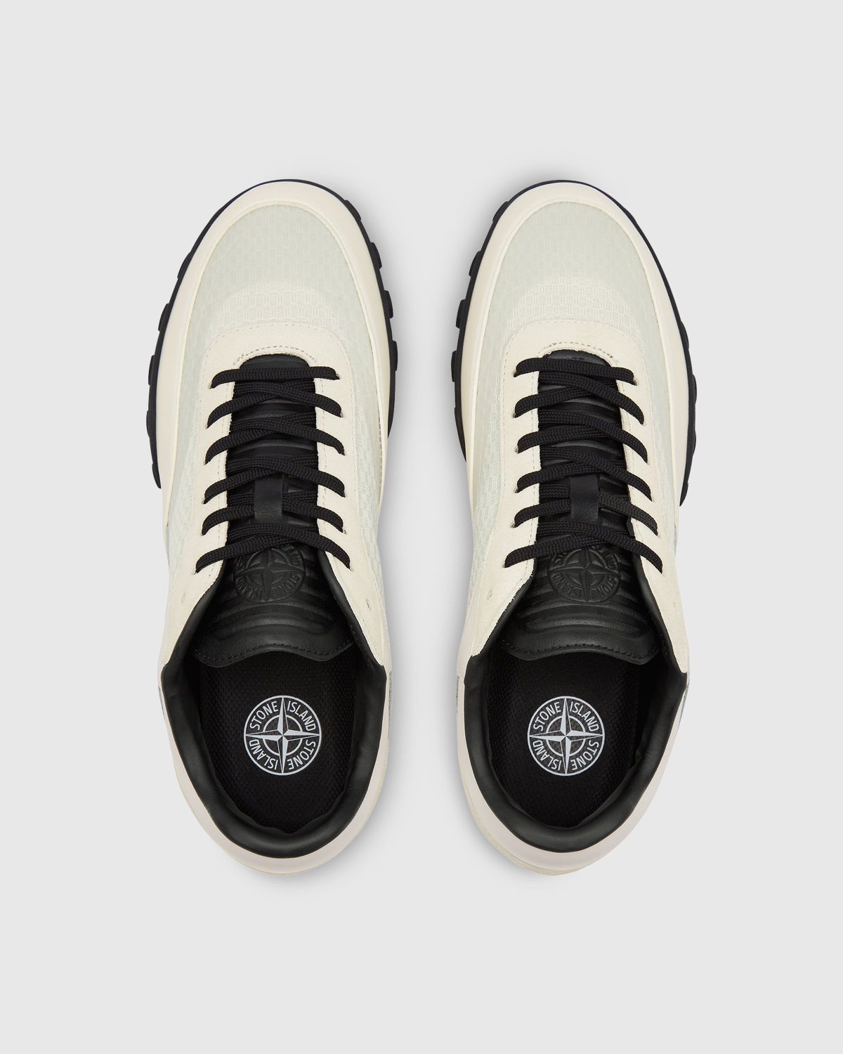 Stone Island – Football Ivory 78FWS022 - Sneakers - Beige - Image 4