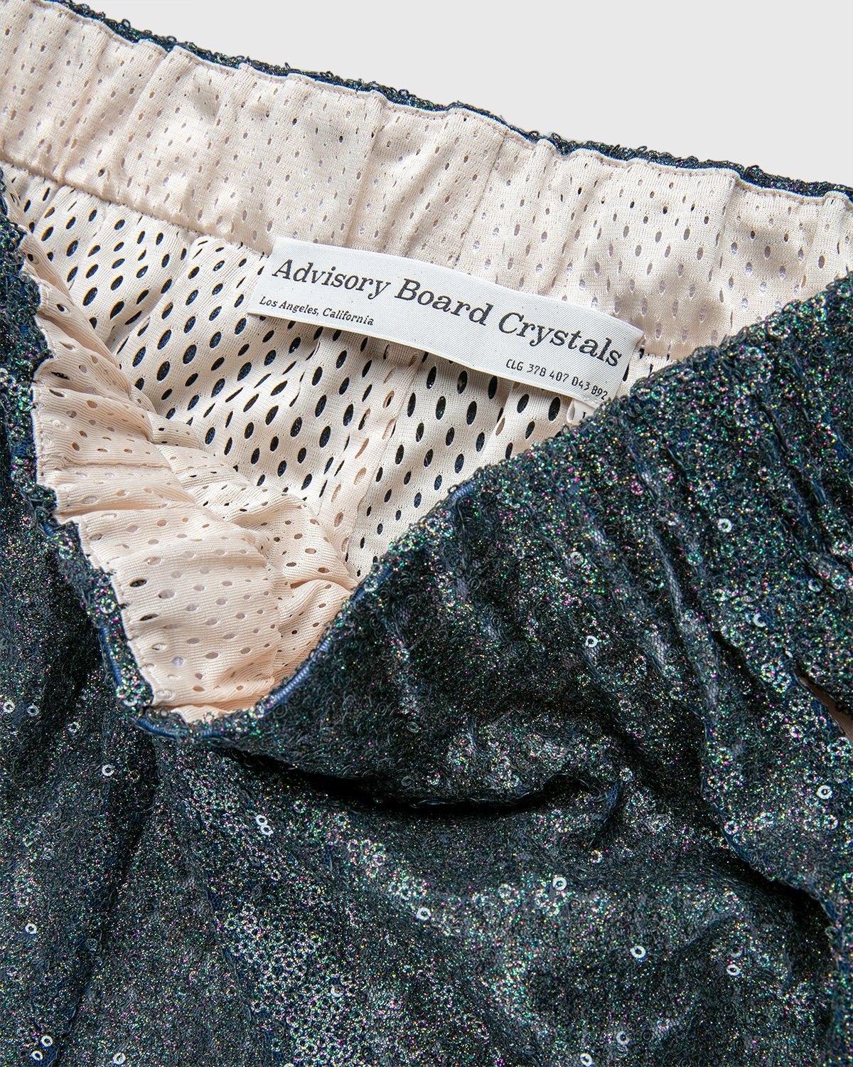 Advisory Board Crystals x Highsnobiety – Sequin Shorts Black - Shorts - Black - Image 3