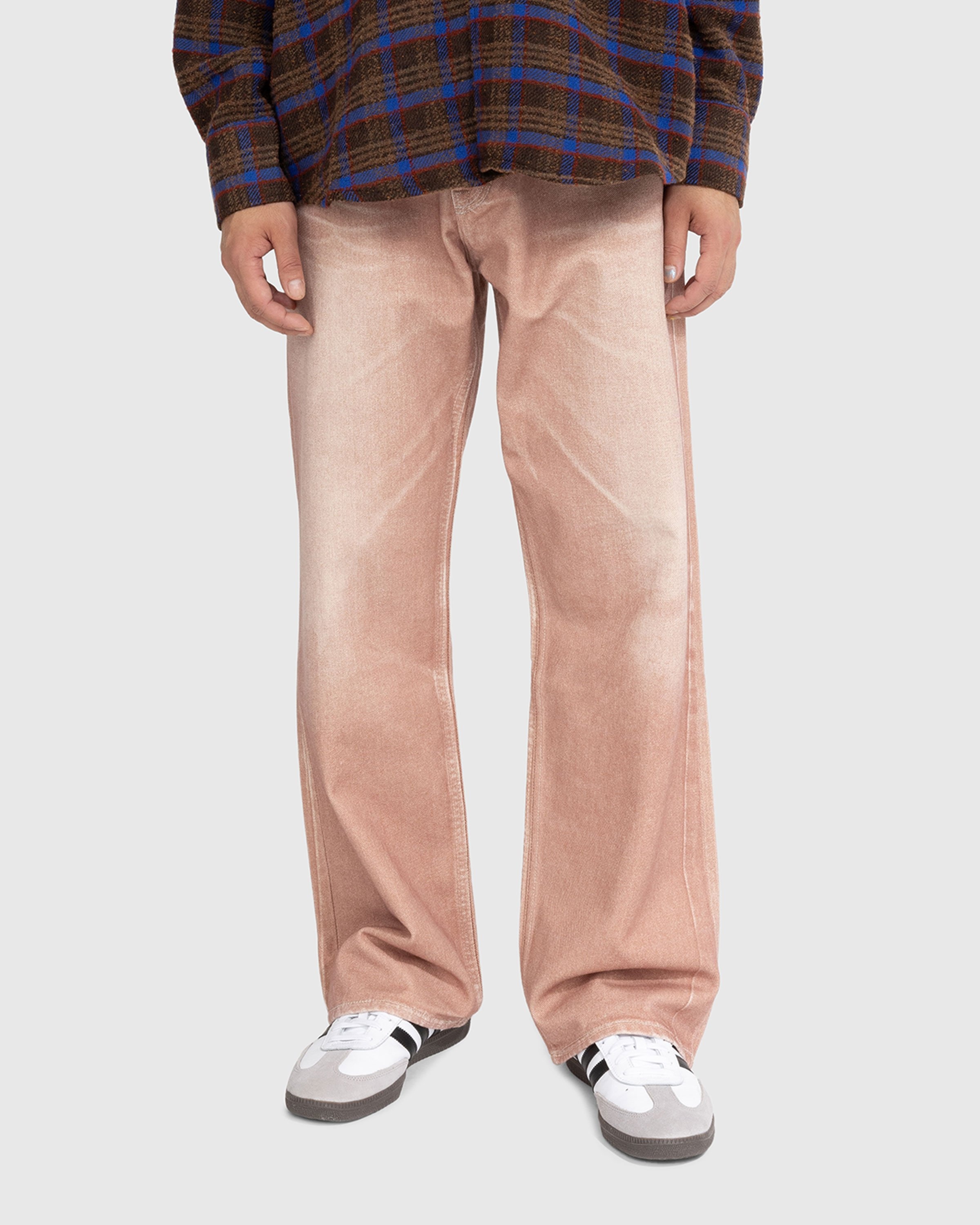 Our Legacy – Third Cut Digital Rust Denim  - Pants - Red - Image 4