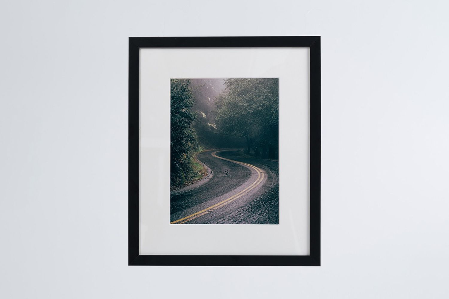 Road Photo Print (framed)