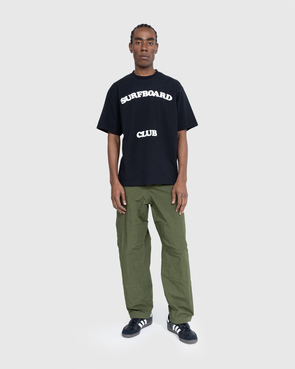 Stockholm Surfboard Club – Leaf Club T-Shirt Black - T-shirts - Black - Image 3