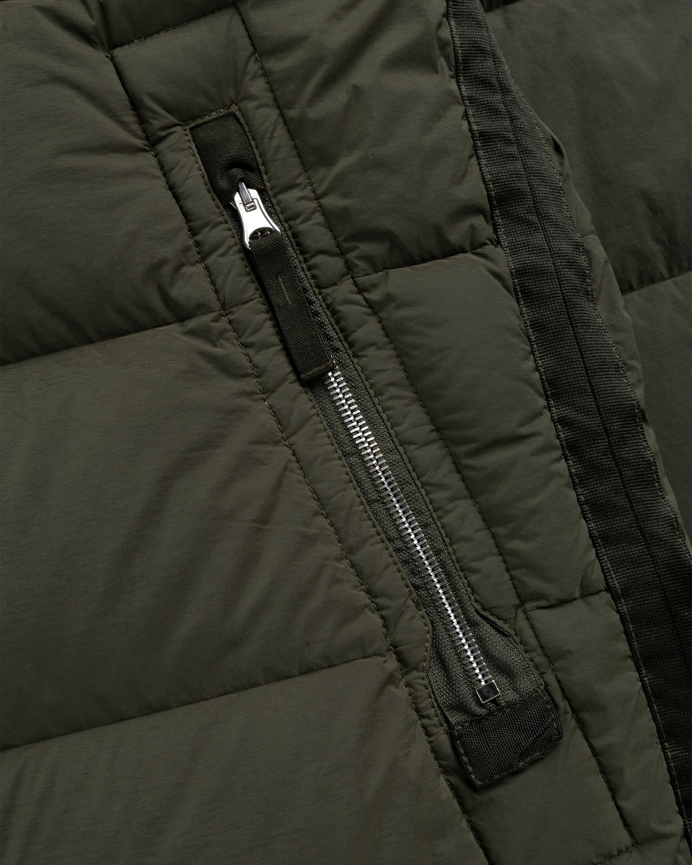 Stone Island – Real Down Jacket Olive - Outerwear - Green - Image 5