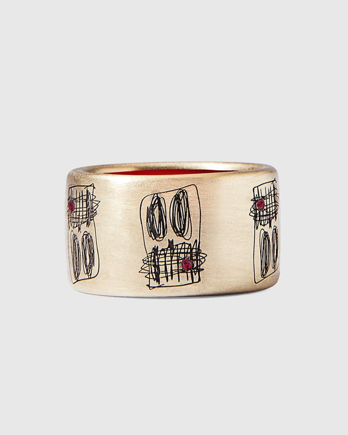 LIZWORKS x Rashid Johnson – Gold Ring - Jewelry - Gold - Image 1