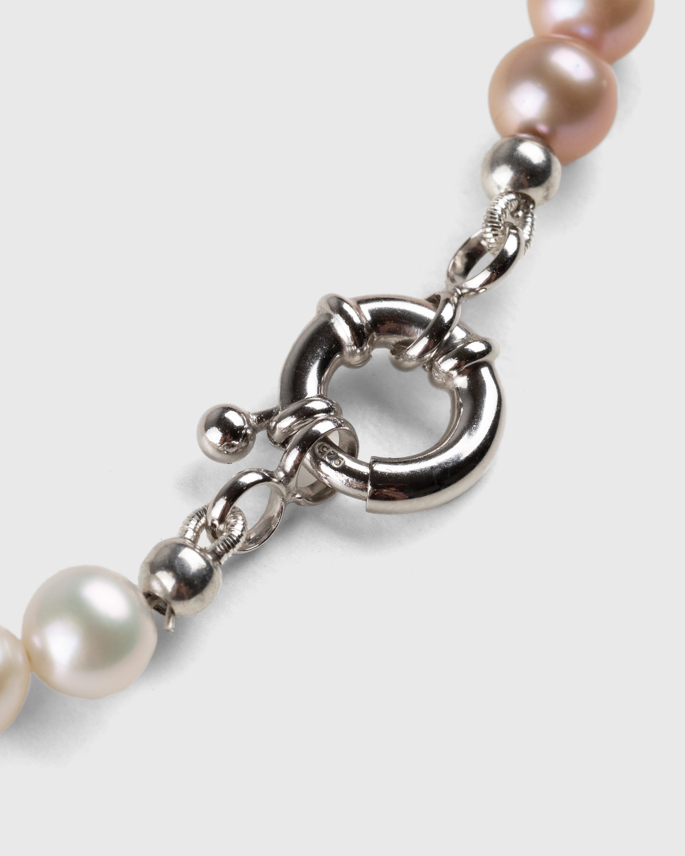 Polite Worldwide – Flow Pearl Necklace Multi - Jewelry - Silver - Image 2