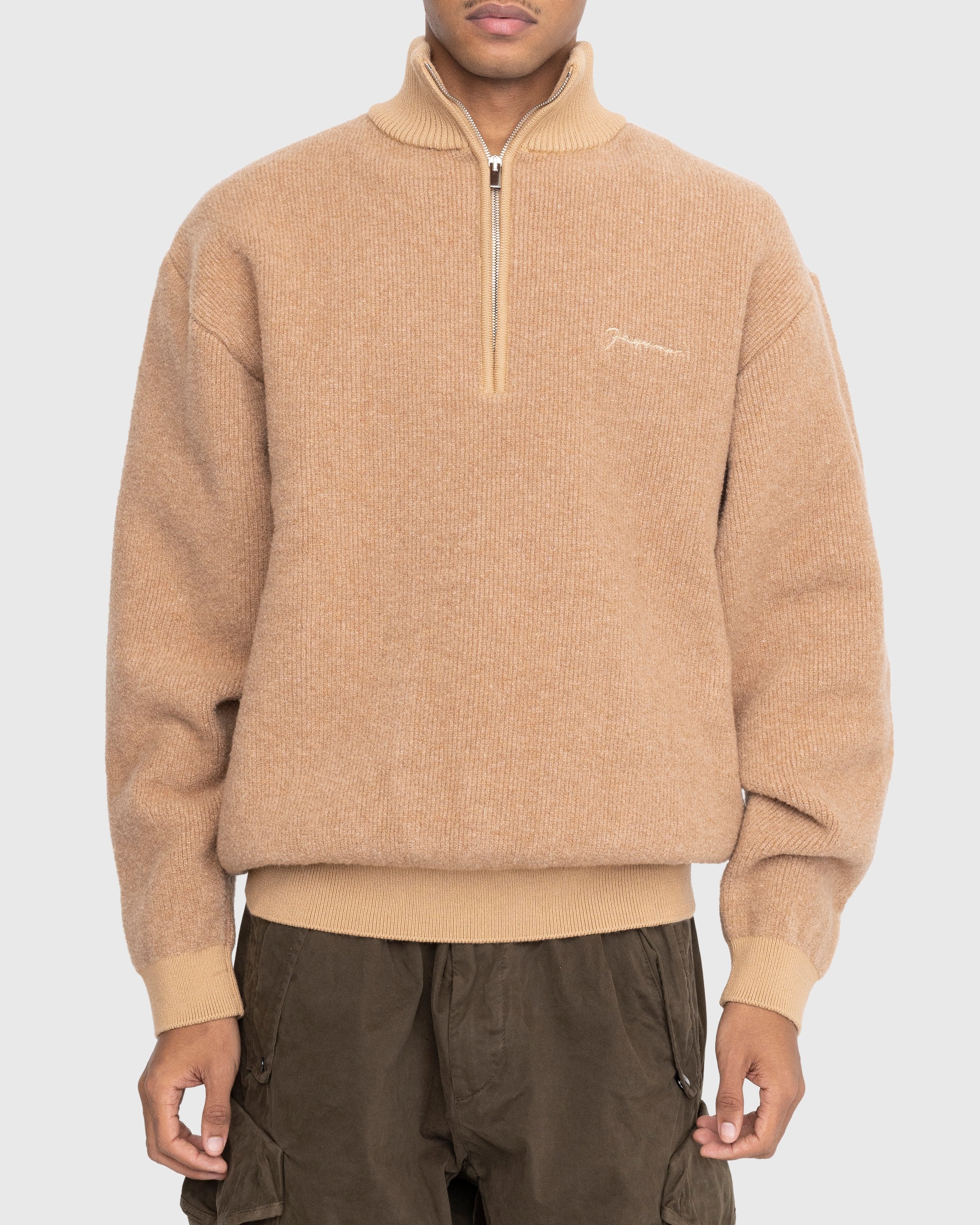 JACQUEMUS – La Maille Berger Beige - Knitwear - Beige - Image 2