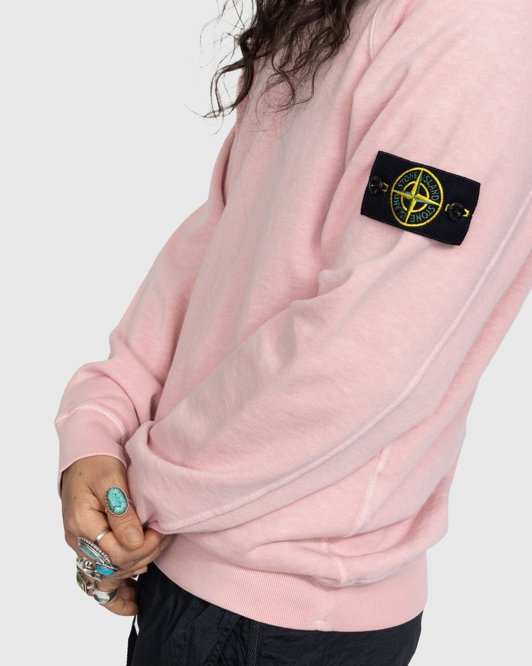 Stone Island Felpa Pink 781566360 Highsnobiety Shop
