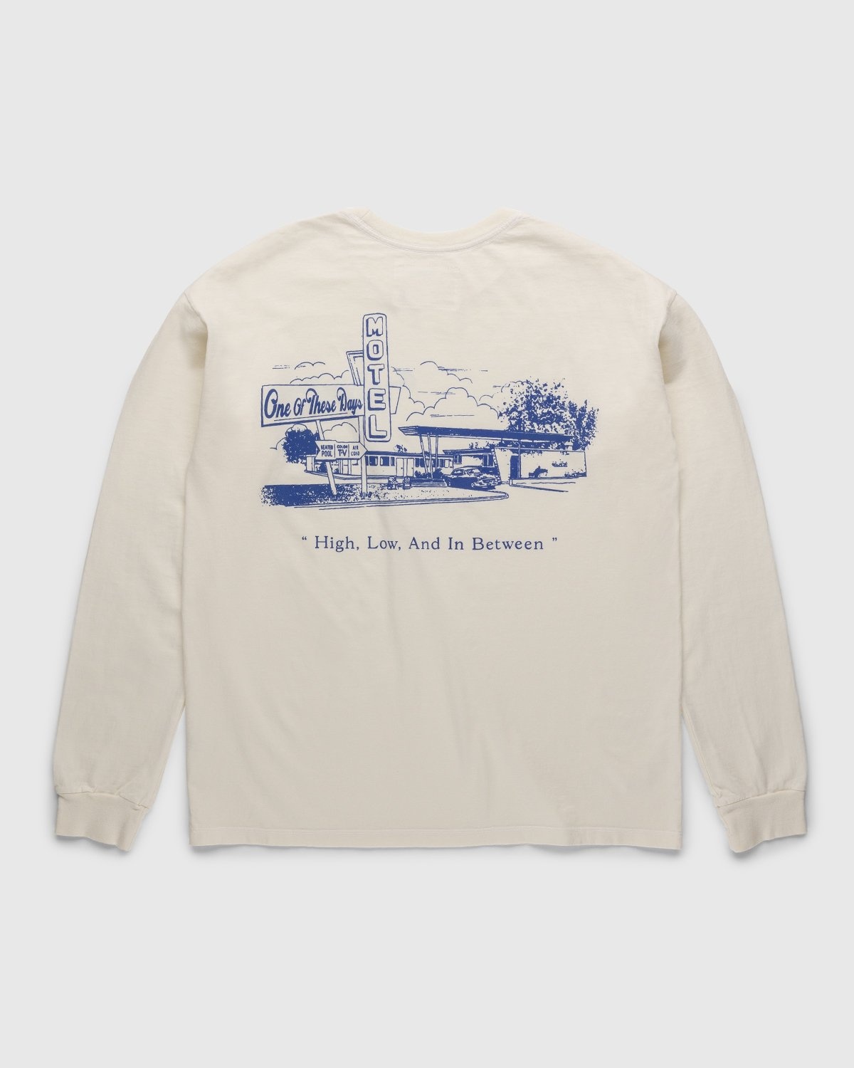 Matt McCormick x Highsnobiety – Motel Long Sleeve - T-shirts - Beige - Image 1
