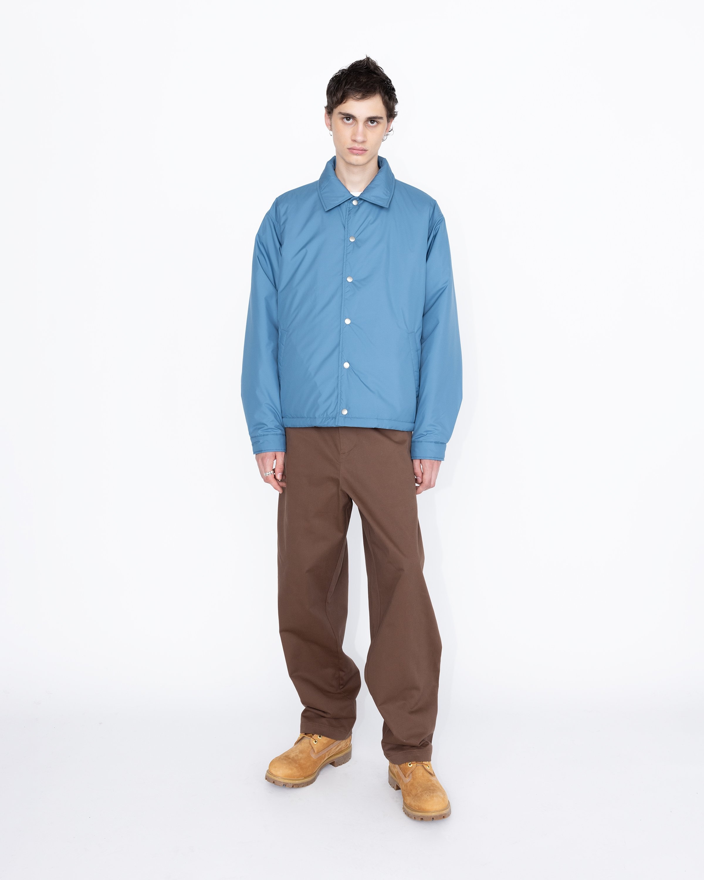 Highsnobiety HS05 – Reverse Twill Baggy Trouser Brown - Pants - Brown - Image 5