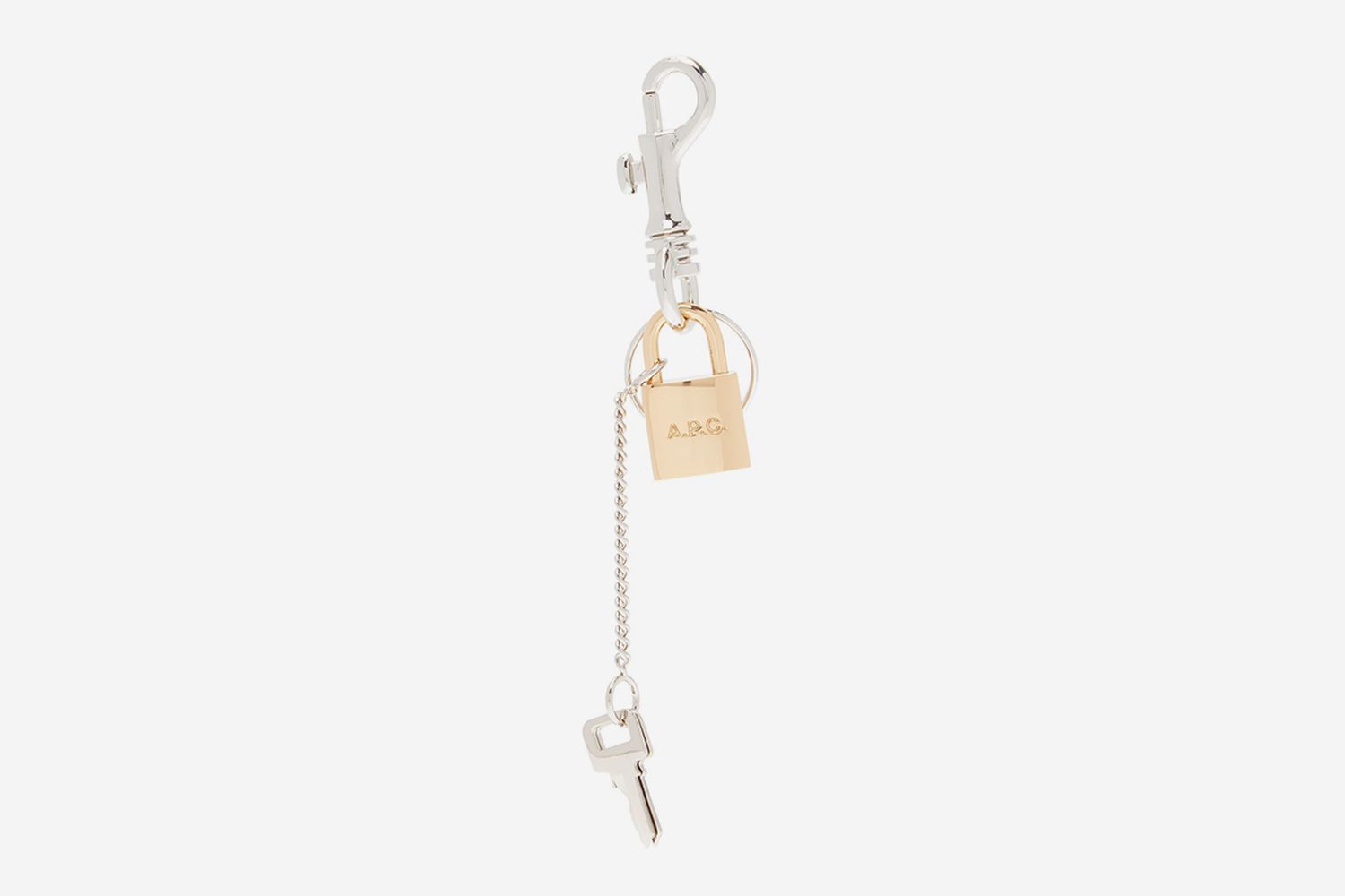 Brody Lock & Key-Charm Key Ring