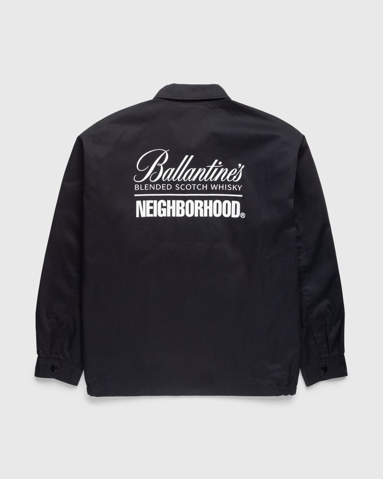 Zip Work Jacket Black