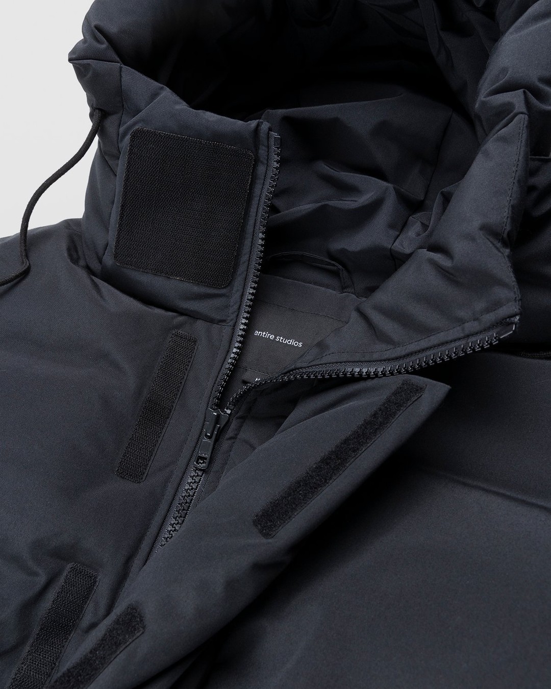 Entire Studios – SOA Puffer Jacket Soot | Highsnobiety Shop