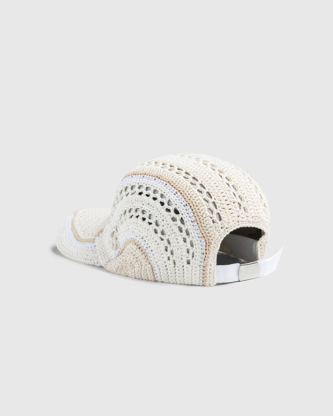 SSU – Crochet Baseball Cap Angel Ivory - Hats - White - Image 2