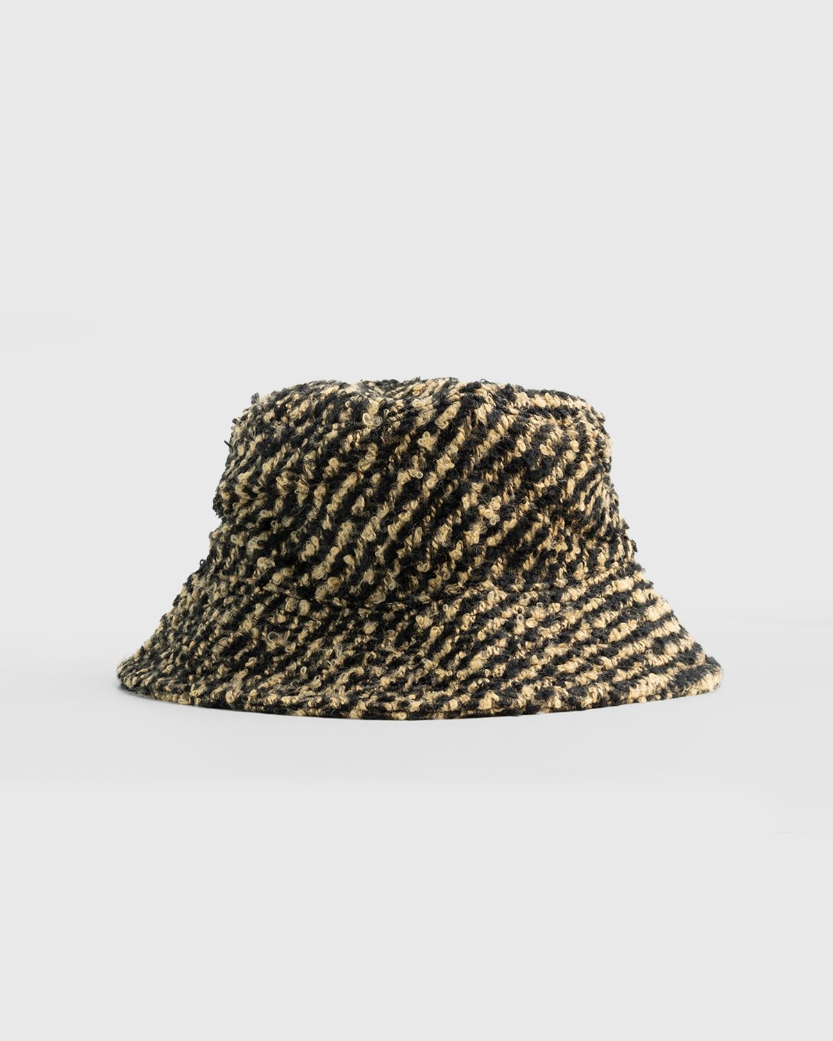 Our Legacy – Bucket Hat Black Beige Cigar Stripe - Bucket Hats - Black - Image 1