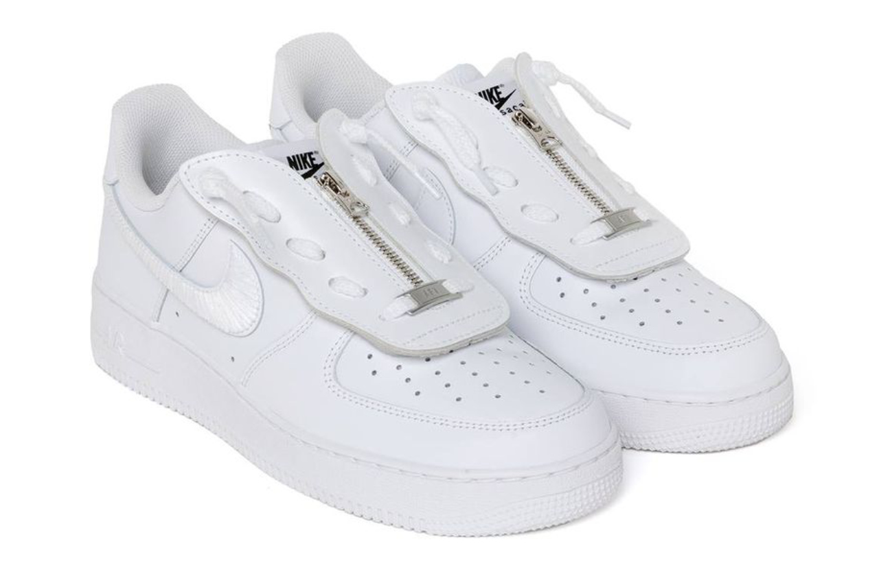 sacai Unveils Customized Nike Air Force 1 Low & Hoodies Collab