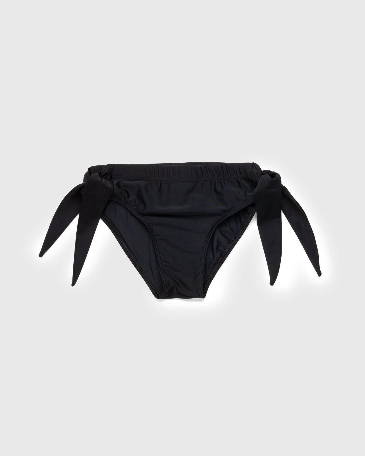 Jean Paul Gaultier – Rhinestone Logo Bikini Bottom Black - Swimwear - Black - Image 2