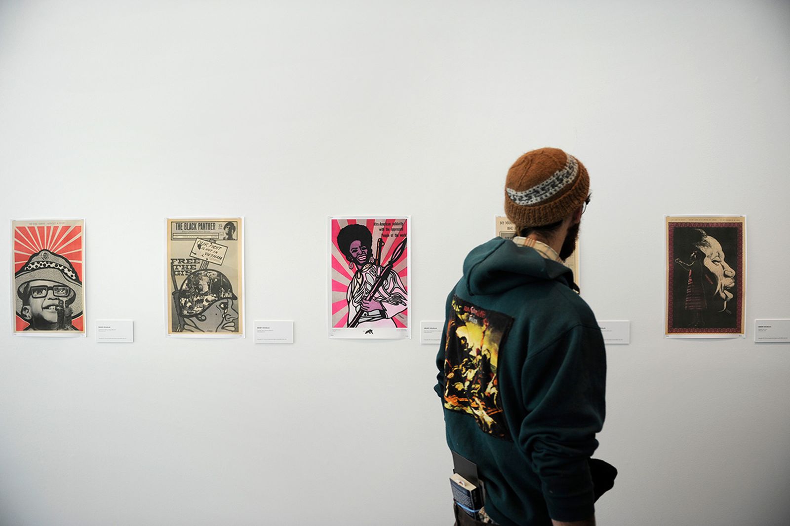 Political Graphics, The Posters of Emory Douglas on display at The Museum of Contemporary Art in West of Center