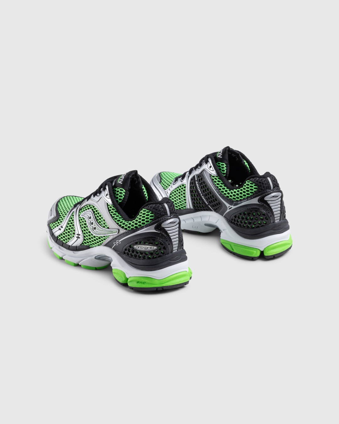 Saucony – ProGrid Triumph 4 Green/Silver - Sneakers - Multi - Image 4