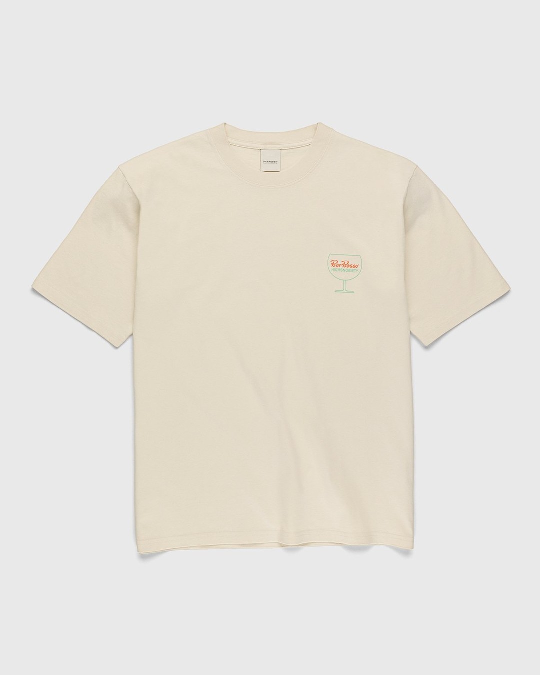 Bar Basso x Highsnobiety – Logo T-Shirt Eggshell - T-shirts - Beige - Image 2