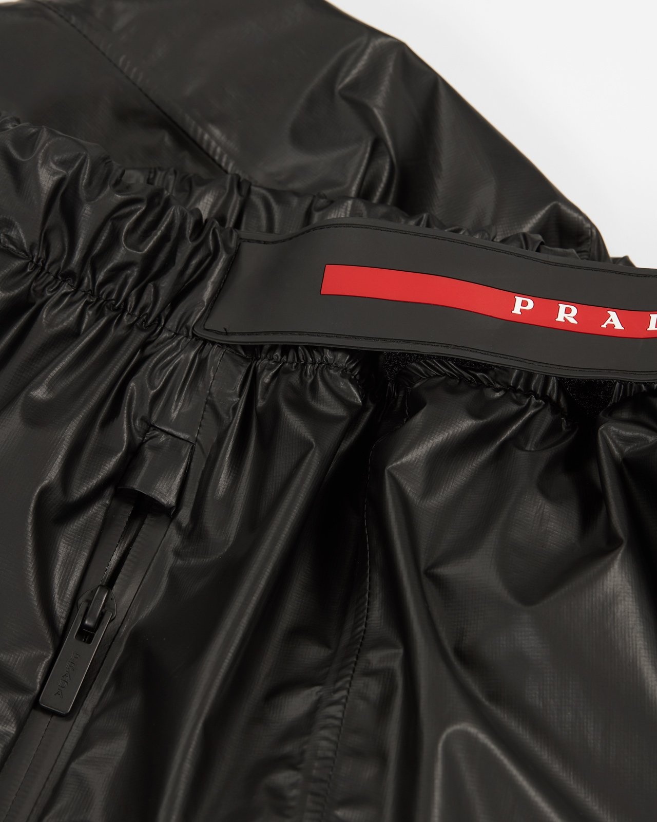 Shiny nylon track sales pants