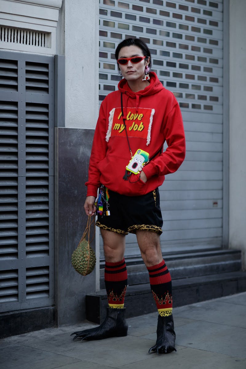 london fashion week street style12 LFW Leo Dicaprio Raf Simons