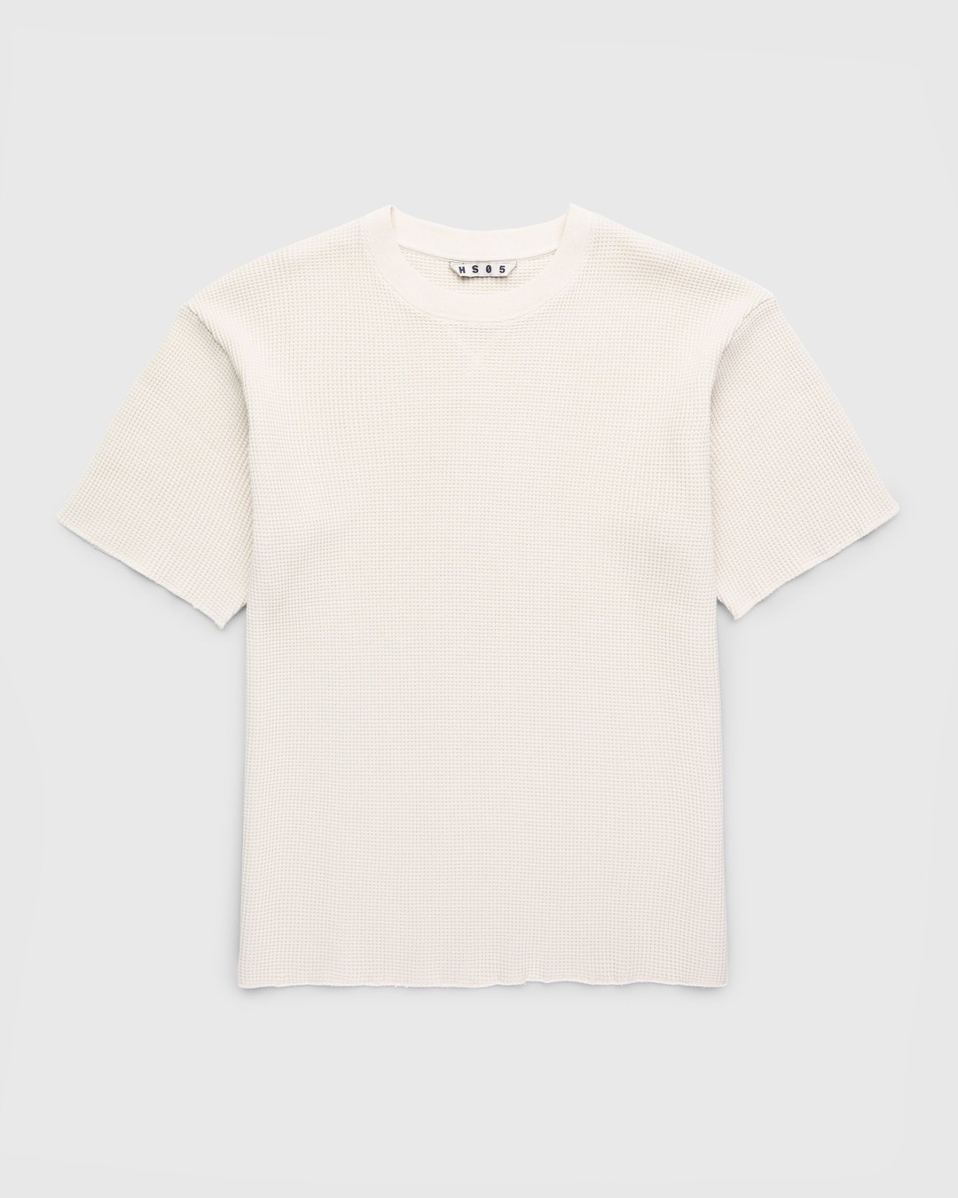 Highsnobiety HS05 – Thermal Short Sleeve Natural - T-shirts - Beige - Image 1